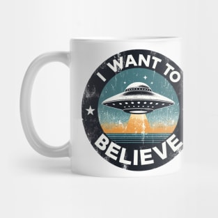 I Want To Believe UFO Mug